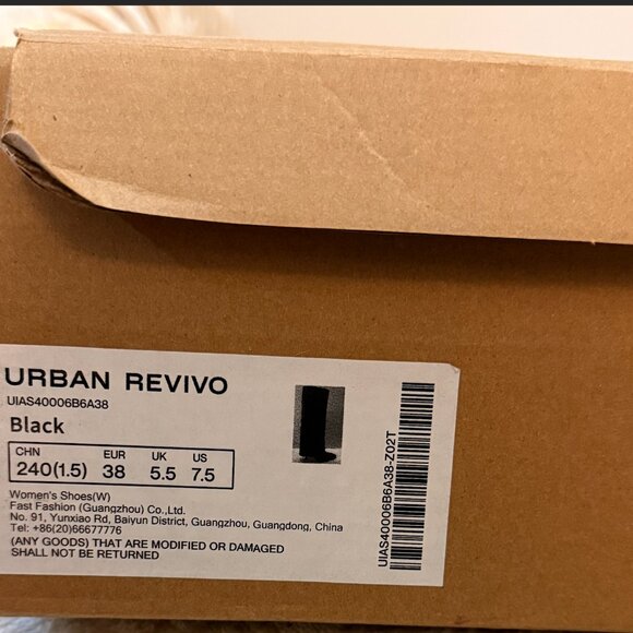 Foldover Knee Boots Urban Revivo - 7.5 (24cm) - Picture 6 of 9